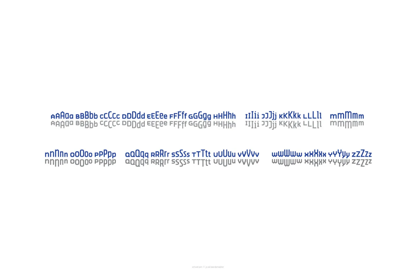Antwerpen fonts